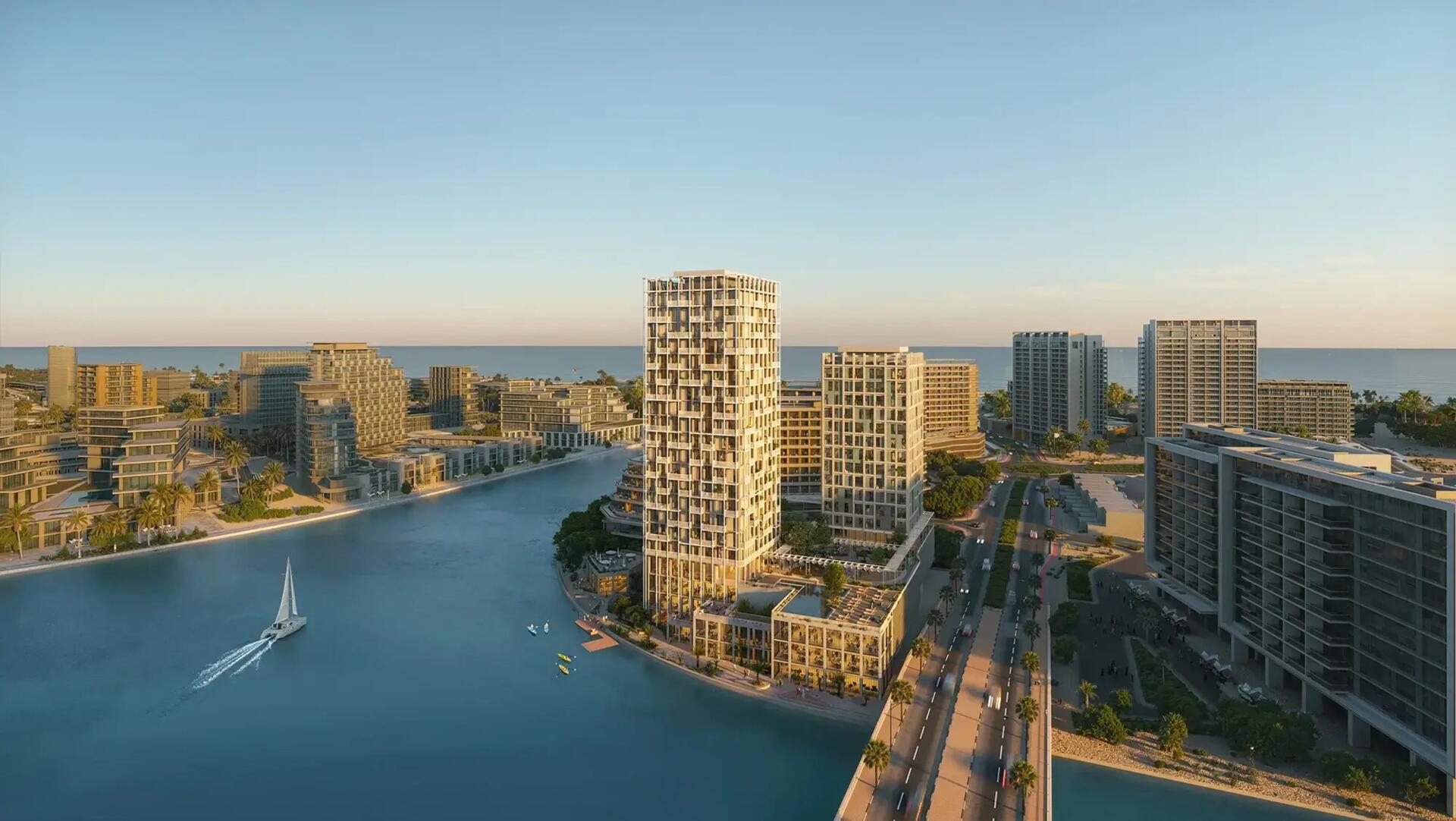 ENTA Mina Al Arab Aerial View - Luxury Waterfront Residences in Ras Al Khaimah
