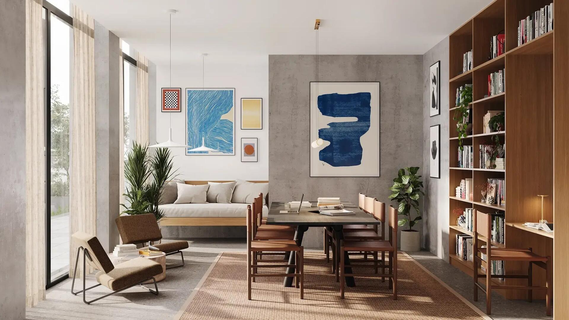 ENTA Interior Living Space - Modern Luxury Apartment Design